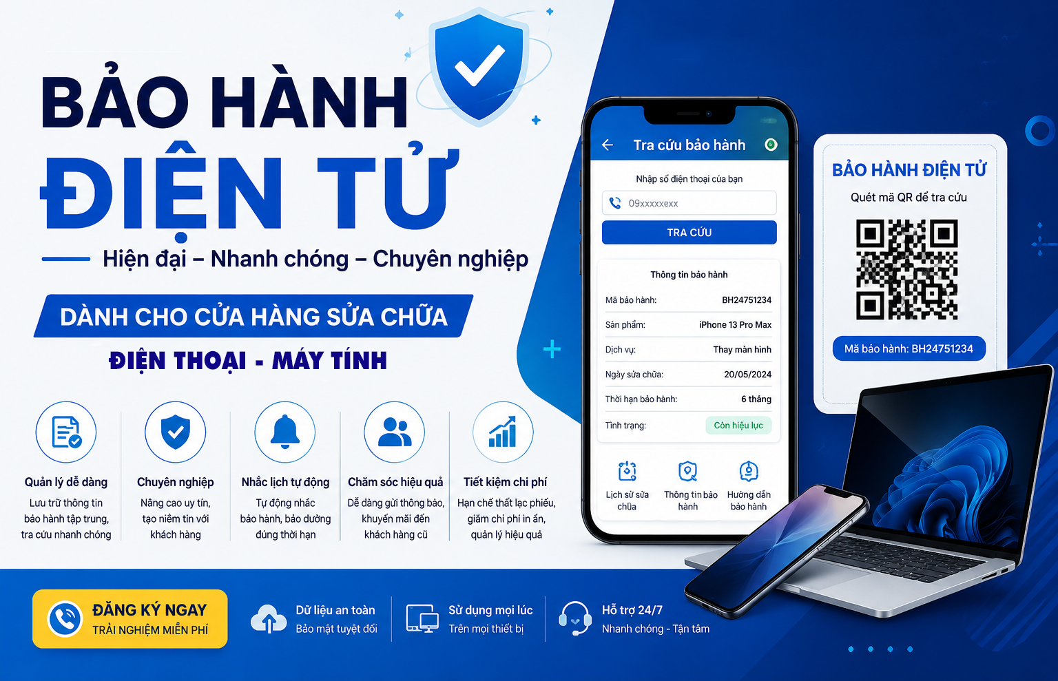Bảo Hành Điện Tử Có Phù Hợp Với Cửa Hàng Sửa Chữa Điện Thoại, Máy Tính?