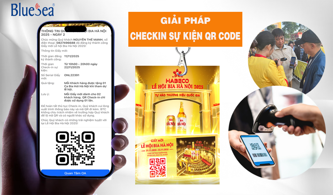 Giải Pháp checkin Qr code – Nâng Tầm Trải Nghiệm Sự Kiện