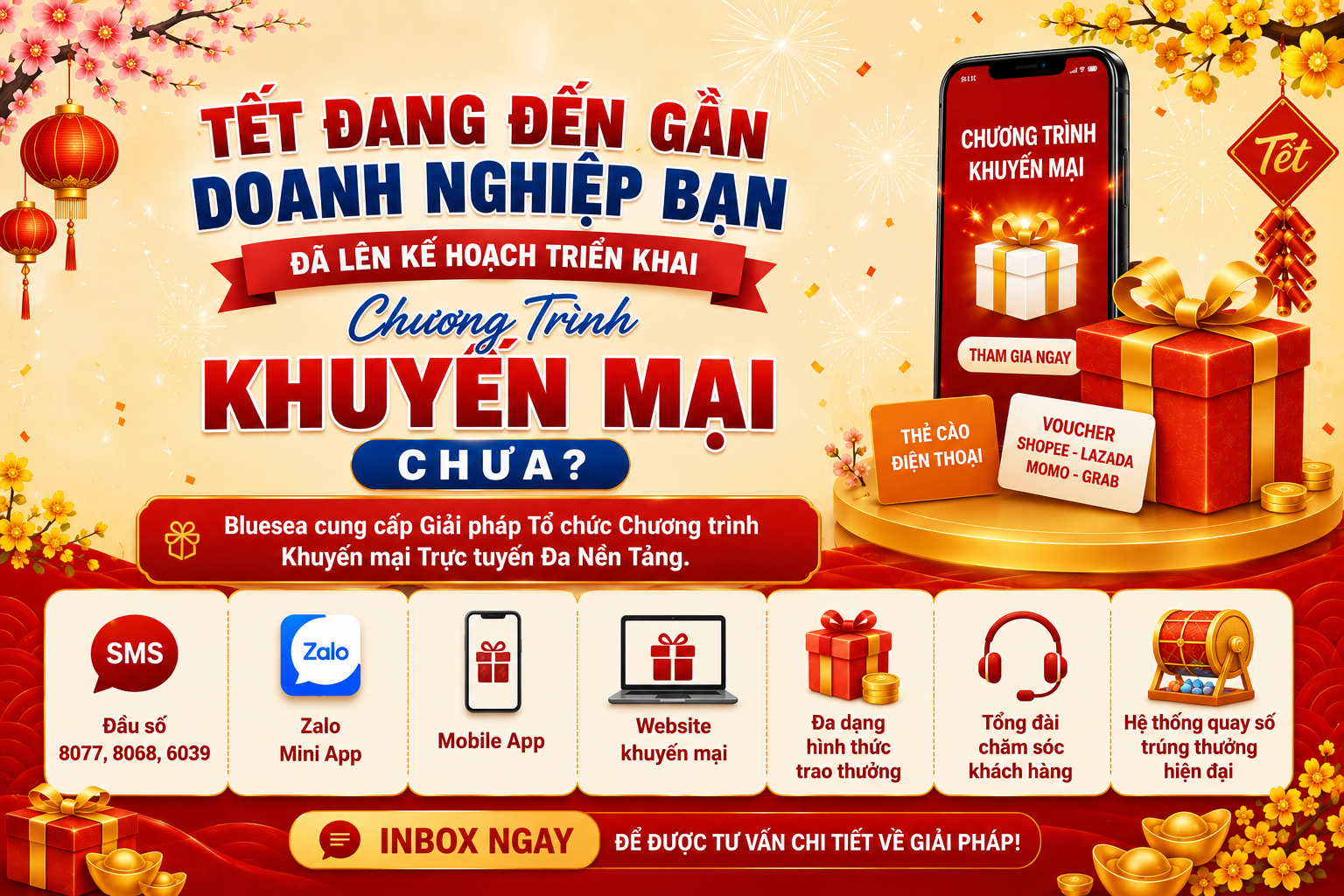 Xây Dựng Kế Hoạch Chương Trình Khuyến Mại Trực Tuyến Cuối Năm – Tết 2027