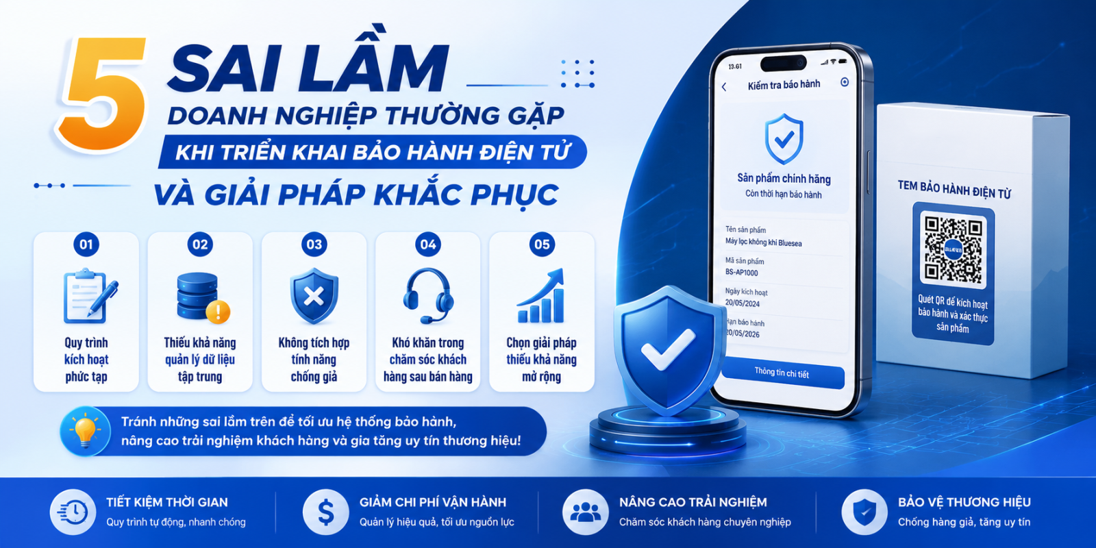 5 Sai Lầm Doanh Nghiệp Thường Gặp Khi Triển Khai Bảo Hành Điện Tử Và Giải Pháp Khắc Phục